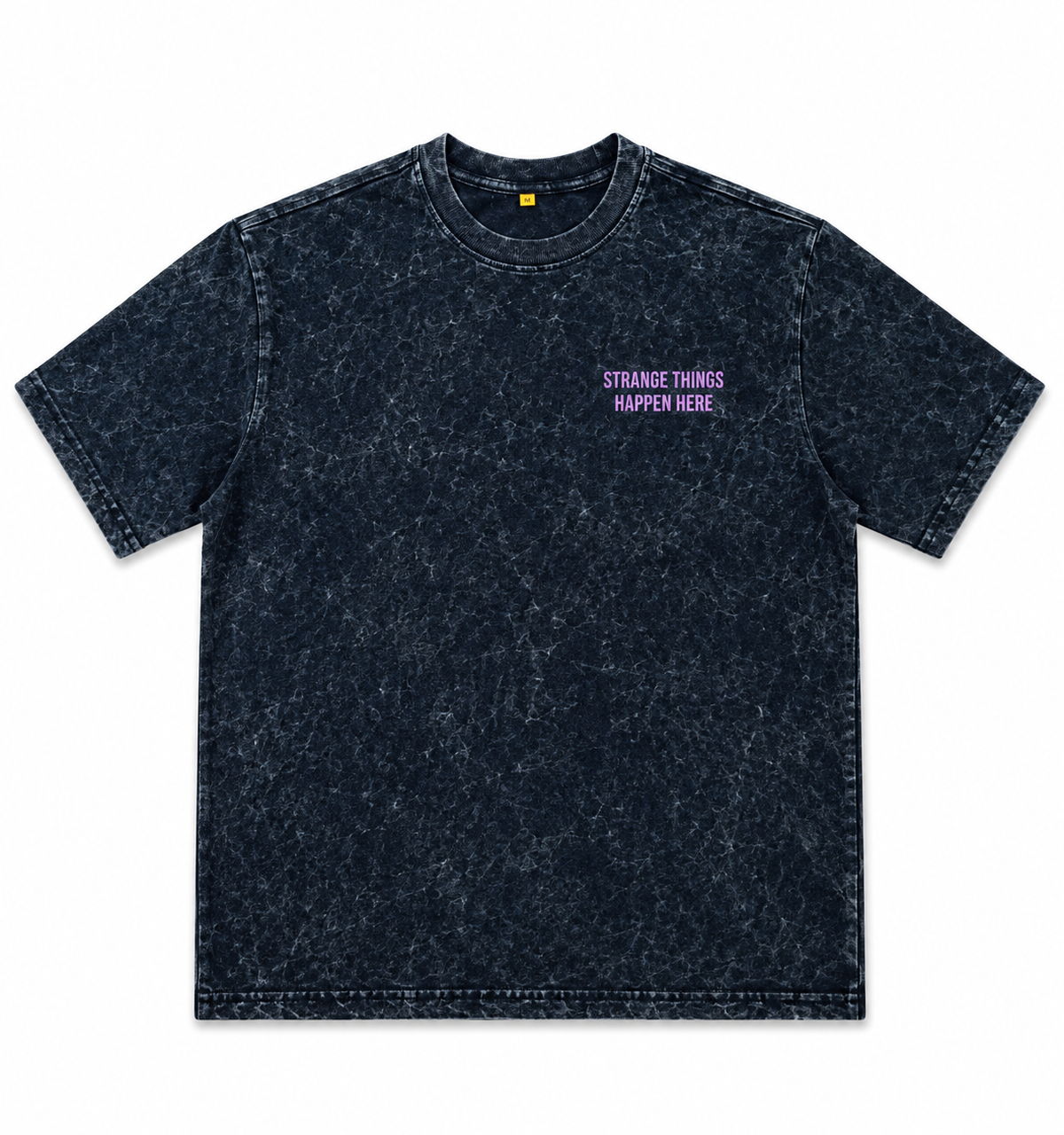 Strange Things - Oversize Acid wash Tee