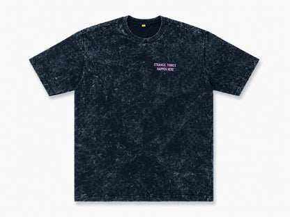 Strange Things - Oversize Acid wash Tee