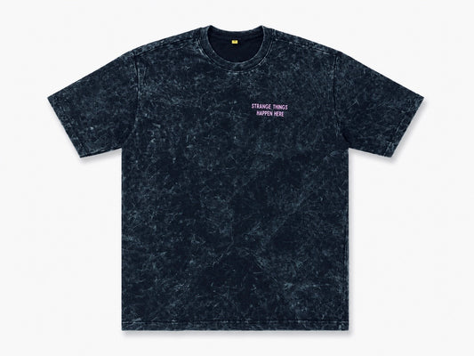 Strange Things - Oversize Acid wash Tee