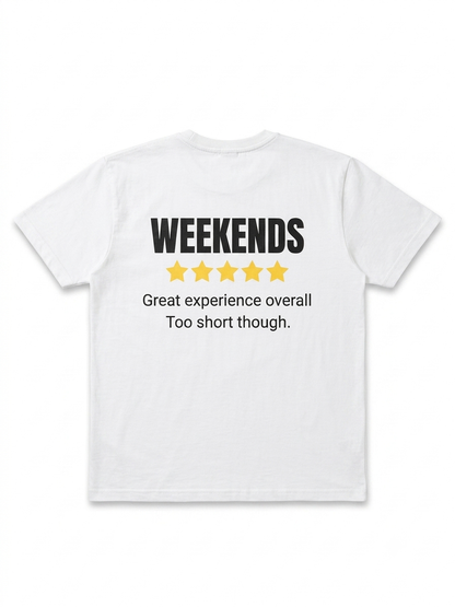 Reviews - Regular White Tee