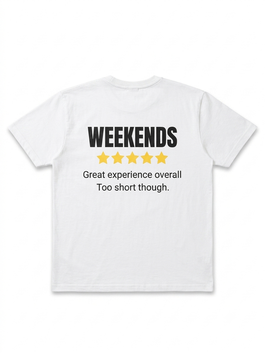 Reviews - Regular White Tee